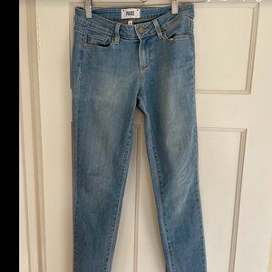 PAIGE Women’s Verdugo Ultra Skinny Denim Jeans Size 26 Light Wash Made‎ in U.S.A